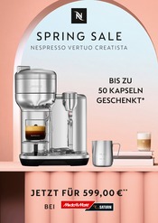 Nespressomaschine Angebote im Prospekt "SPRING SALE" von Nespresso auf Seite 1