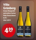 Grauer Burgunder und weitere Sorten Angebote von Villa Grünberg bei Getränke Hoffmann Dinslaken für 4,99 €