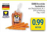 Snackmöhren im Angebot bei diska in Freiberg Snackmöhren Angebote von EDEKA Herzstücke bei diska Freiberg für 0,99 €