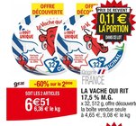 La Vache qui rit 17,5 % M.G. dans le catalogue Cora