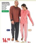 DAMEN/HERREN FROTTEE-PYJAMA Angebote bei Marktkauf Wuppertal für 16,99 €