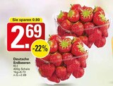Deutsche Erdbeeren im aktuellen Prospekt bei WEZ in Sachsenhagen