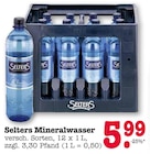 Mineralwasser im Angebot bei E center in Mainz Mineralwasser Angebote von Selters bei E center Mainz für 5,99 €