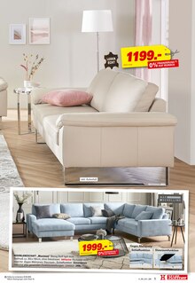 Couch im Höffner Prospekt "WOHNEN SPEZIAL" mit 16 Seiten (Cottbus)