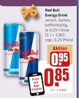 Energy Drink Angebote von Red Bull bei REWE Erlangen für 0,95 €