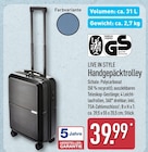 Handgepäcktrolley im Angebot bei ALDI Nord in Gelsenkirchen Handgepäcktrolley Angebote von LIVE IN STYLE bei ALDI Nord Gelsenkirchen für 39,99 €