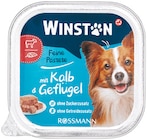 Hund Feine Pastete von Winston für 0,50 € bei Rossmann im Angebot Hund Feine Pastete von Winston im aktuellen Rossmann Prospekt