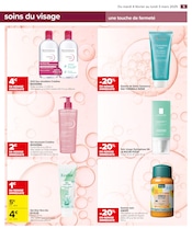 Promos Gel Nettoyant Visage dans le catalogue "PARAPHARMACIE" de Carrefour à la page 5