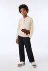 Jogging cargo large en molleton uni en coton BIO GOTS en promo chez Monoprix Margaret Jogging cargo large en molleton uni en coton BIO GOTS dans le catalogue Monoprix Margaret
