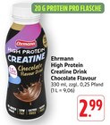High Protein Creatine Drink Chocolate Flavour Angebote von Ehrmann bei EDEKA Ettlingen für 2,99 €