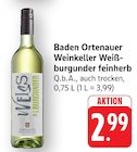 Baden Ortenauer Weißburgunder feinherb bei EDEKA im Prospekt "" für 2,99 €
