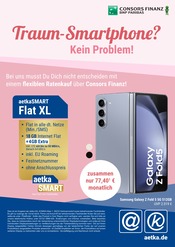 Aktueller aetka Prospekt mit Samsung, "Traum-Smartphone? Kein Problem!", Seite 1
