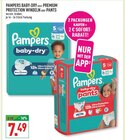 Baby-Dry oder Premium Protection Windeln oder Pants Angebote von Pampers bei Marktkauf Beckum für 7,49 €