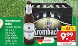 Biere Angebote von Krombacher bei Netto Marken-Discount Verl für 9,99 €