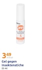 Gel gegen Insektenstiche im Action Prospekt Gel gegen Insektenstiche von OFF! im aktuellen Action Prospekt für 3,49 €