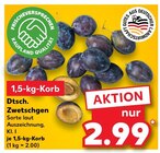 Kaufland - Dtsch. Zwetschgen Angebot im Prospekt Dtsch. Zwetschgen bei Kaufland im Prospekt "" für 2,99 €