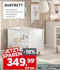 Babybett im aktuellen Marktkauf Prospekt