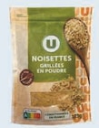 Noisettes grillées - U en promo à 2,50 € chez Hyper U Noisettes grillées - U dans le catalogue Hyper U