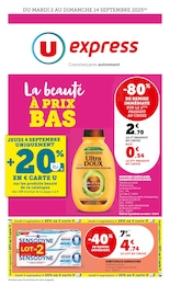 Catalogue Supermarchés de U Express à Bouviers, avec 24 pages Prospectus Supermarchés de U Express à Bouviers: "U Express", 24 pages, 02/09/2025 - 14/09/2025