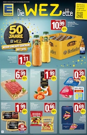 Saft im WEZ Prospekt in Löhne Aktueller WEZ Prospekt mit Saft, "Die WEZette", Seite 1