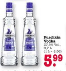 Vodka Angebote von Puschkin bei E center Ettlingen für 5,99 €