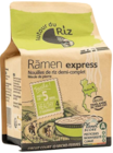 Ramen express riz 1/2 complet - 280 g - AUTOUR DU RIZ - NaturéO à Nanterre Ramen express riz 1/2 complet - 280 g - AUTOUR DU RIZ en promo chez NaturéO Nanterre à 5,29 €