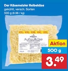 Reibekäse von Der Käsemeister für 3,49 € bei Netto Marken-Discount im Angebot Reibekäse von Der Käsemeister im aktuellen Netto Marken-Discount Prospekt