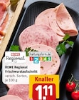 Frischwurstaufschnitt Angebote von REWE Regional bei REWE Oberhausen für 1,11 €