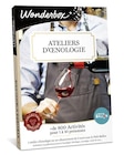 Coffret cadeau Wonderbox Ateliers d'œnologie - Fnac Coffret cadeau Wonderbox Ateliers d'œnologie à 79,90 € dans le catalogue Fnac