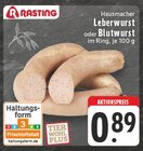 EDEKA Melle - Hausmacher Leberwurst Angebot im Prospekt Hausmacher Leberwurst bei EDEKA im Melle Prospekt für 0,89 €