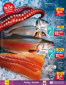 Lachs im Netto Marken-Discount Prospekt "Aktuelle Angebote" mit 54 Seiten (Dresden)