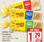 Toastbrot im EDEKA Prospekt Toastbrot von Golden Toast im aktuellen EDEKA Prospekt für 1,29 €