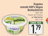 mmmh 100% Vegan Brotaufstrich von Exquisa im aktuellen EDEKA Prospekt für 1,79 €