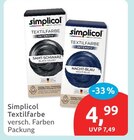 Textilfarbe von simplicol im aktuellen budni Prospekt