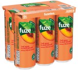 Thé Noir Glacé Infusé - FUZETEA en promo à 5,59 € chez Supermarchés Match Thé Noir Glacé Infusé - FUZETEA dans le catalogue Supermarchés Match