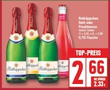 Sekt oder Fruchtsecco von Rotkäppchen im aktuellen EDEKA Prospekt für 2,66 €