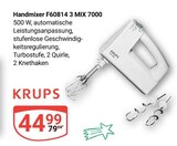 Handmixer F60814 3 MIX 7000 im Angebot bei GLOBUS in Koblenz Handmixer F60814 3 MIX 7000 Angebote von KRUPS bei GLOBUS Koblenz für 44,99 €
