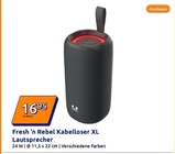 Kabelloser XL Lautsprecher Angebote von Fresh 'n Rebel bei Action Wetzlar für 16,95 €