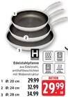 Edelstahlpfanne Angebote von Hensslers bei E center Göppingen für 29,99 €