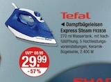 Dampfbügeleisen Express Steam FV2838 im Angebot bei V-Markt in Kaufbeuren Dampfbügeleisen Express Steam FV2838 Angebote von Tefal bei V-Markt Kaufbeuren für 29,99 €
