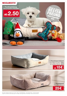 Hundespielzeug Angebot im Woolworth Prospekt, gültig von 29.10.2025 bis 03.11.2025 Hundespielzeug Angebot im aktuellen Woolworth Prospekt auf Seite 18
