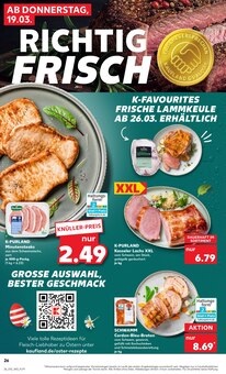 Kassler im aktuellen Kaufland Prospekt (Hannover) Kassler im Kaufland Prospekt "KNÜLLER" mit 68 Seiten (Hannover)
