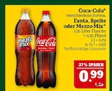 Coca-Cola, Fanta, Sprite oder Mezzo Mix Angebote von Coca-Cola bei Marktkauf Fürth für 0,99 €