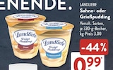Sahne- oder Grießpudding Zimt im ALDI SÜD Prospekt Sahne- oder Grießpudding Zimt von Landliebe im aktuellen ALDI SÜD Prospekt für 0,99 €