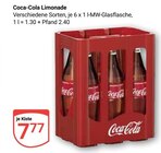 Coca-Cola im Angebot bei GLOBUS in Wiesbaden Coca-Cola Angebote bei GLOBUS Wiesbaden für 7,77 €