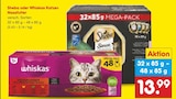 Aktuelles Katzen Nassfutter Angebot bei Netto Marken-Discount in Oberhausen ab 13,99 €