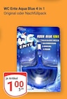 Aqua Blue 4 in 1 Angebote von WC Ente bei GLOBUS Viersen für 1,00 €
