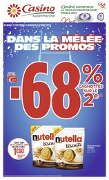 Catalogue Casino Supermarchés à Charleville-Mézières "DANS LA MÊLÉE DES PROMOS", 16 pages, 26/09/2023 - 08/10/2023 Prospectus Casino Supermarchés à Charleville-Mézières "DANS LA MÊLÉE DES PROMOS", 16 pages, 26/09/2023 - 08/10/2023