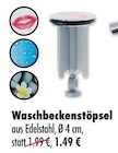 Waschbeckenstöpsel im aktuellen Mäc-Geiz Prospekt