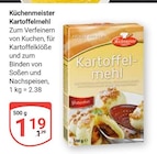 Kartoffelmehl Angebote von Küchenmeister bei GLOBUS Gera für 1,19 €